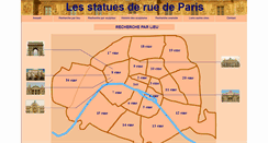 Desktop Screenshot of monument-de-paris.sculpturederue.fr